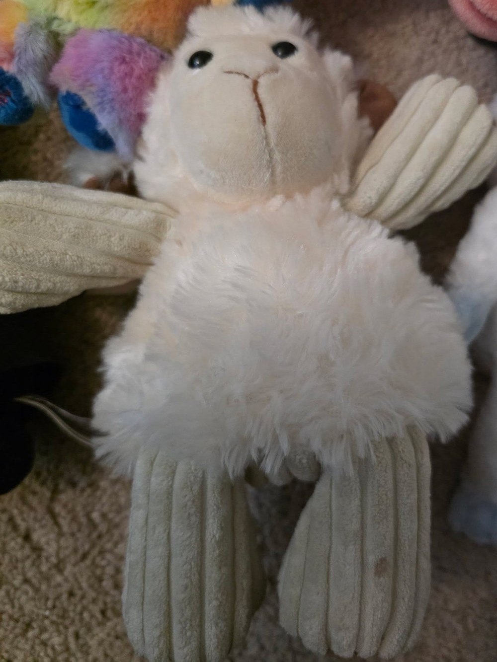 Scentsy Plush Cream Lamb Stuffed Animal